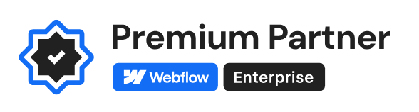 Webflow Premium Partner Enterprise